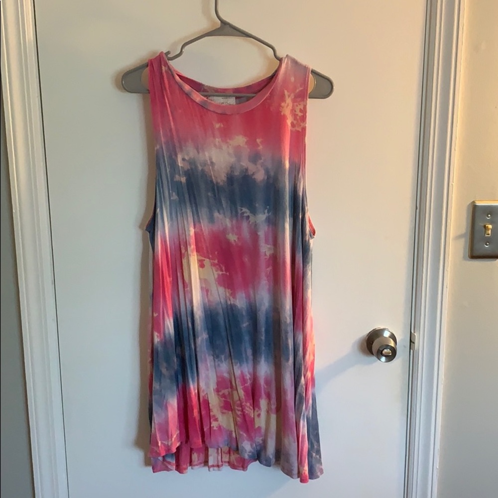 Tie Dye TShirt Dress!